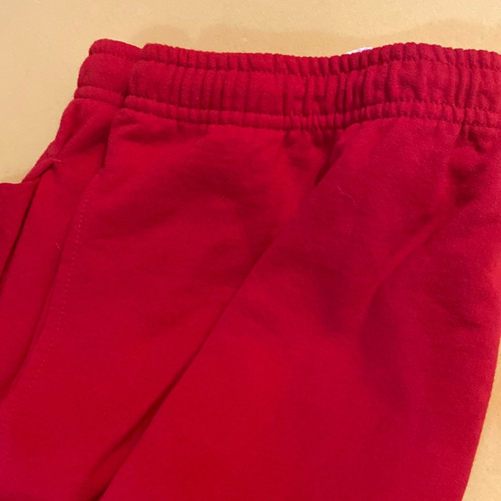 Red sweatpants 2xl (44-46) 60% cotton Athletic Works